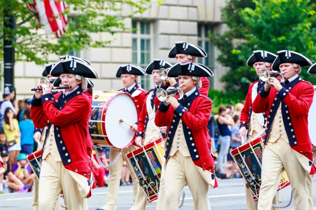 What do Americans do on 4th of July - parades and festivals