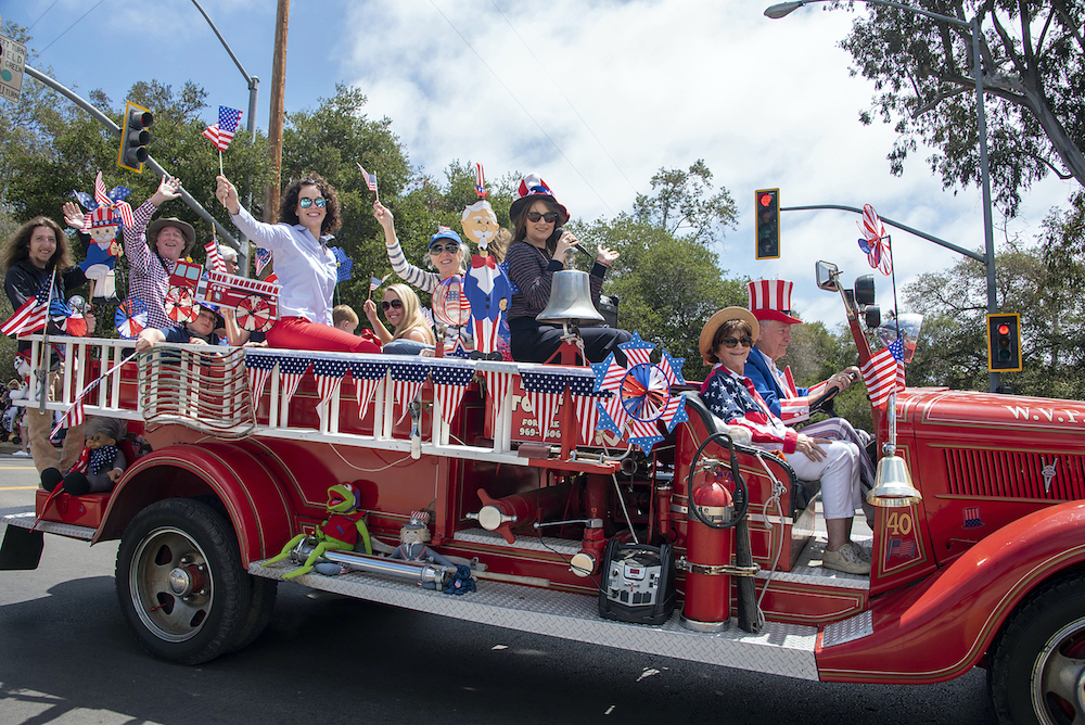 Santa Barbara 4th of July Parade - family friendly