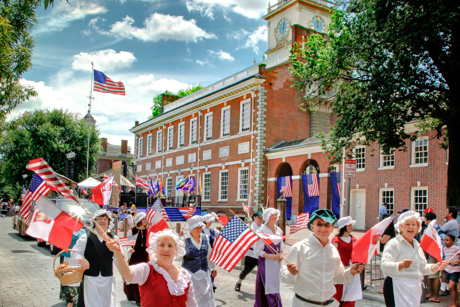 philadelphia fourth of july - parades