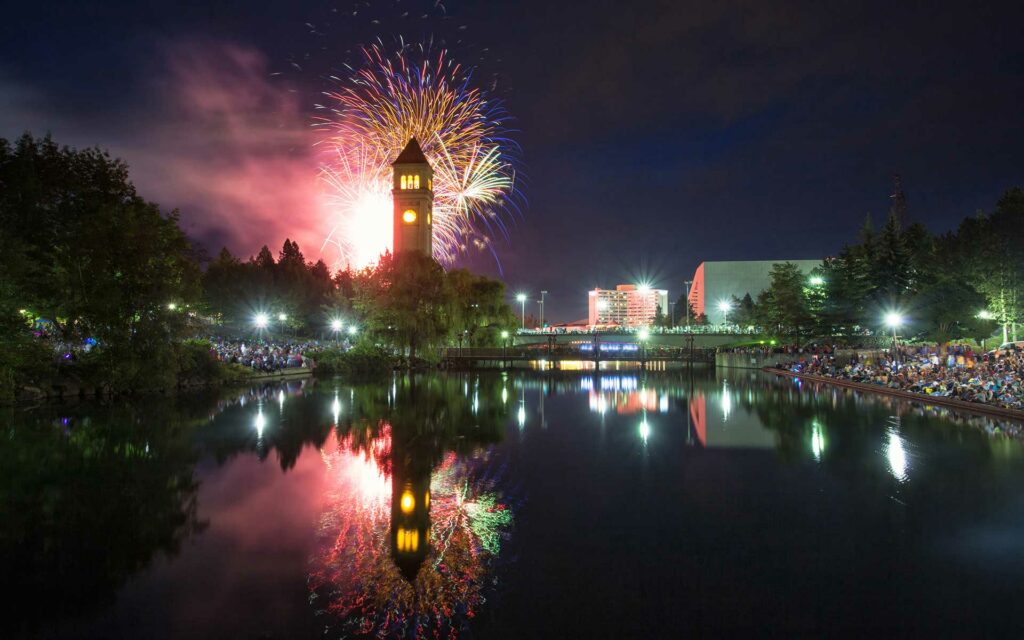 state of washington 4th of july - spokane